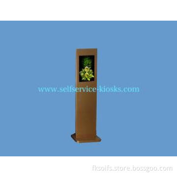 Safety Outdoor Digital Signage Kiosk , Rugged Metal Enclosu